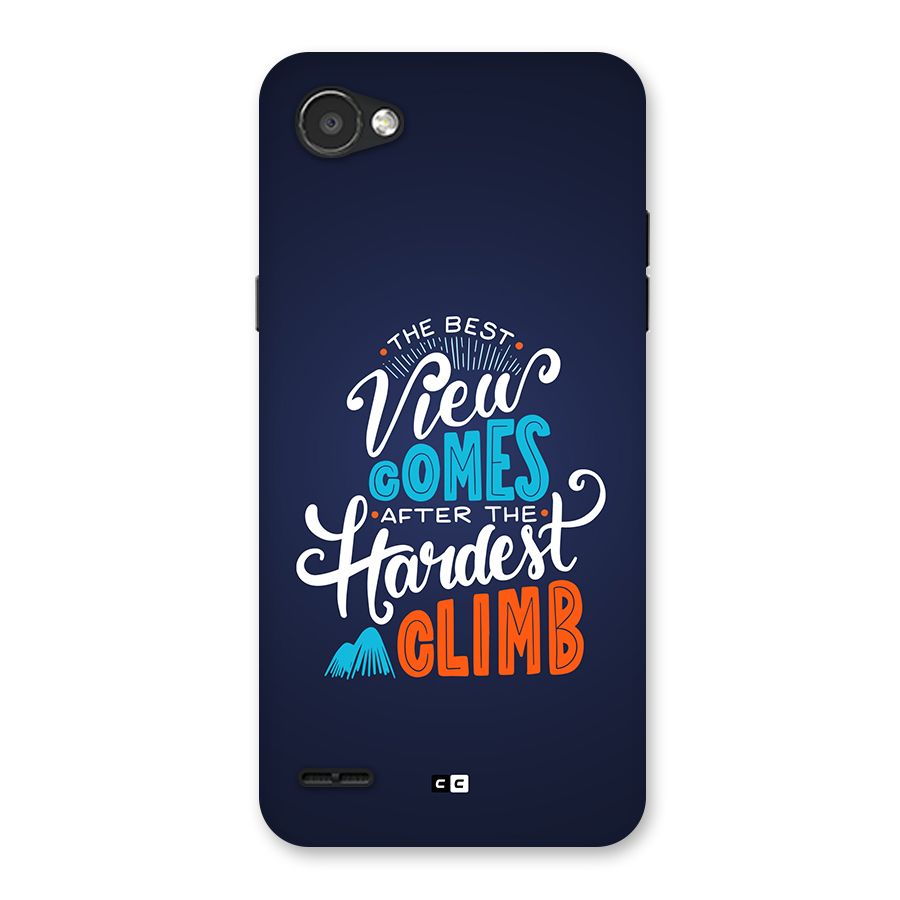 Hardest Climb Back Case for LG Q6