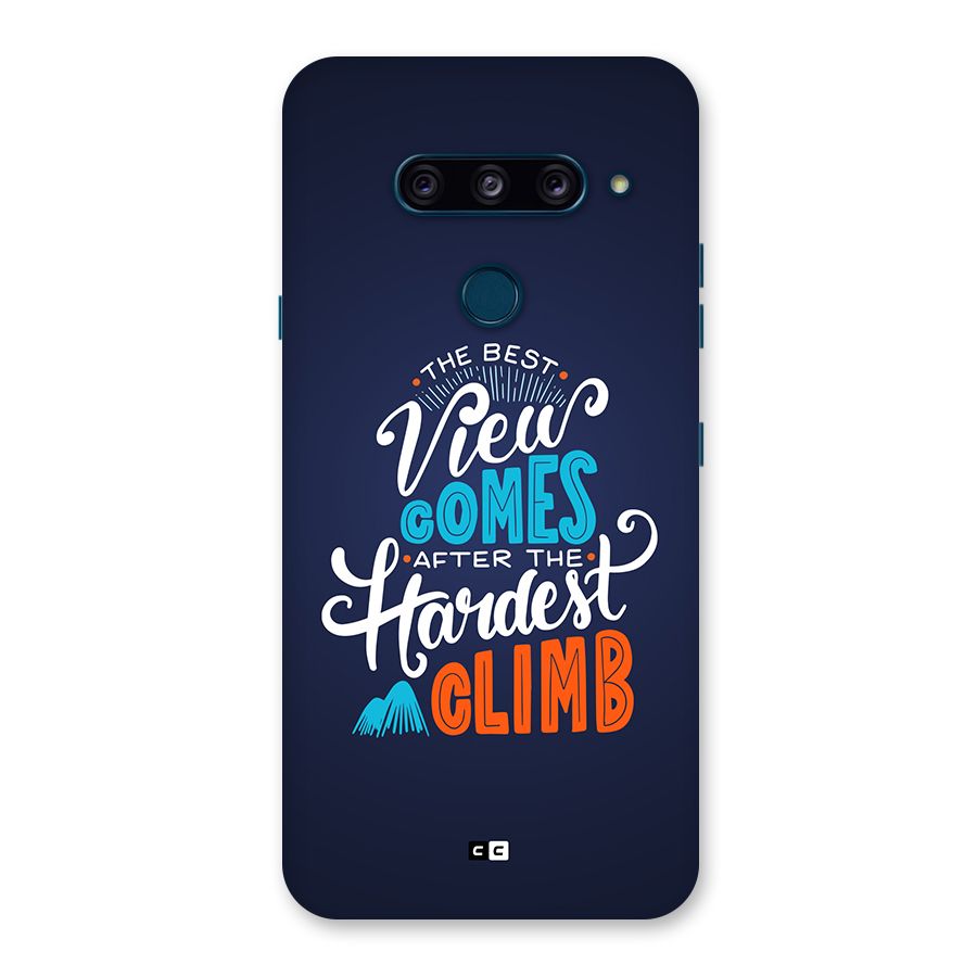 Hardest Climb Back Case for LG  V40 ThinQ
