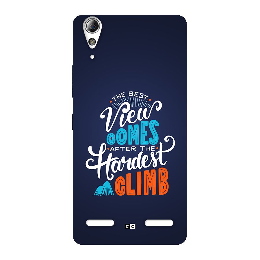 Hardest Climb Back Case for Lenovo A6000 Plus