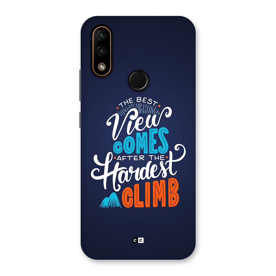 Hardest Climb Back Case for Lenovo A6 Note