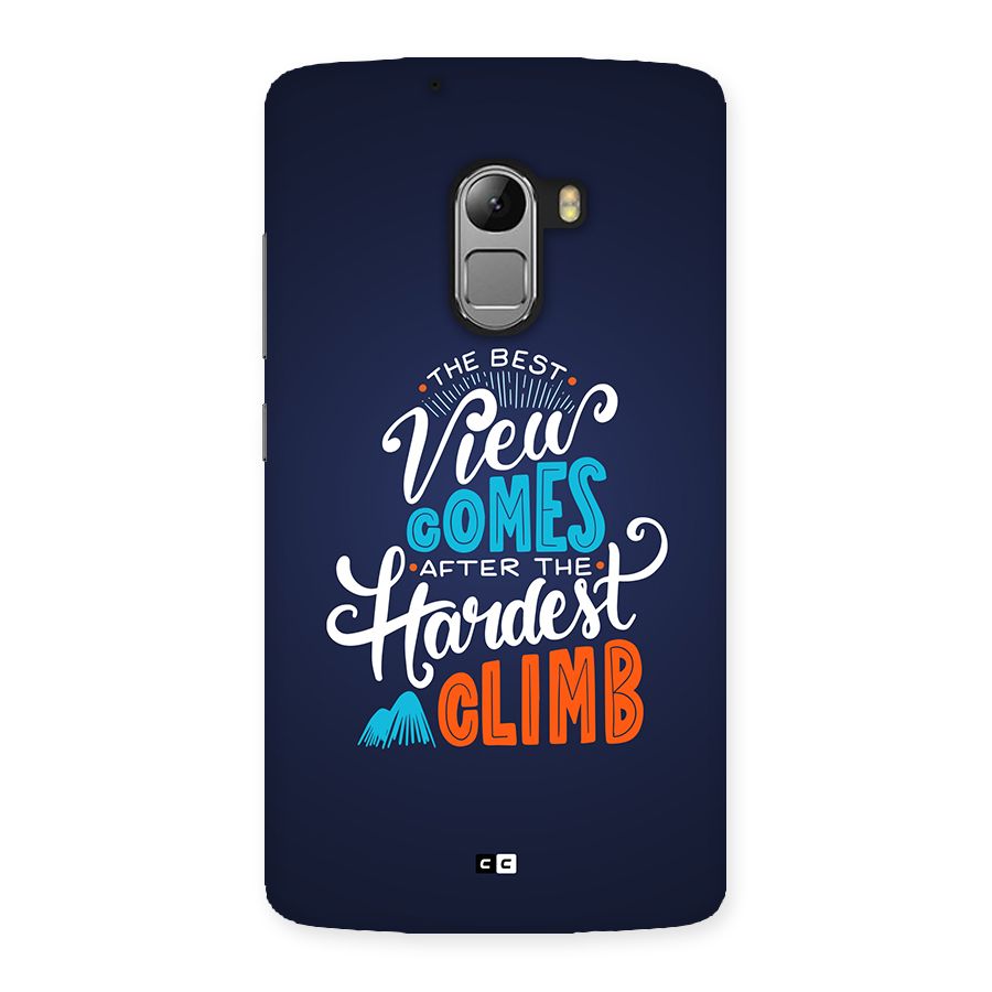 Hardest Climb Back Case for Lenovo K4 Note