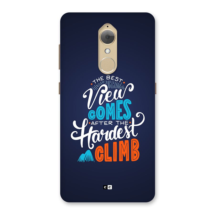Hardest Climb Back Case for Lenovo K8