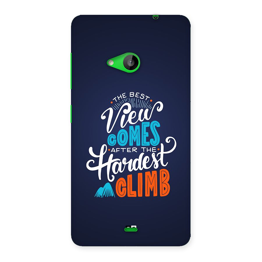 Hardest Climb Back Case for Lumia 535