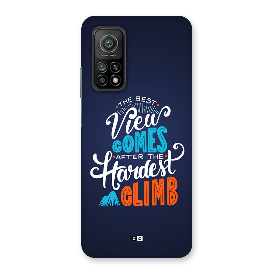 Hardest Climb Back Case for Mi 10T 5G