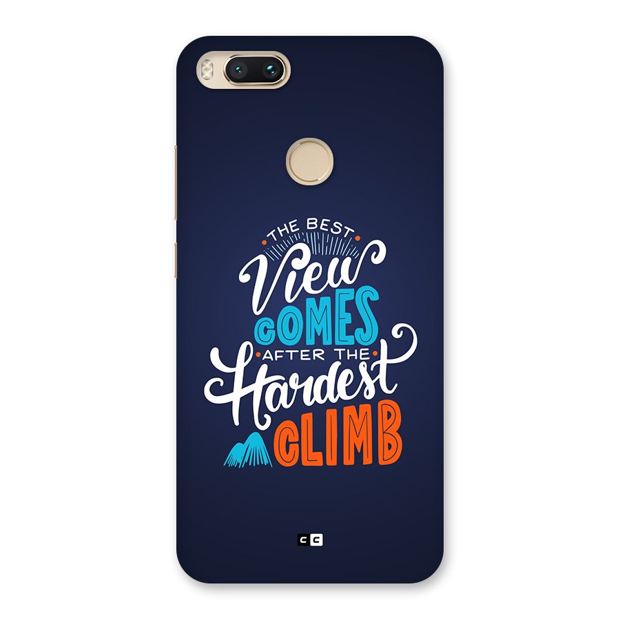 Hardest Climb Back Case for Mi A1