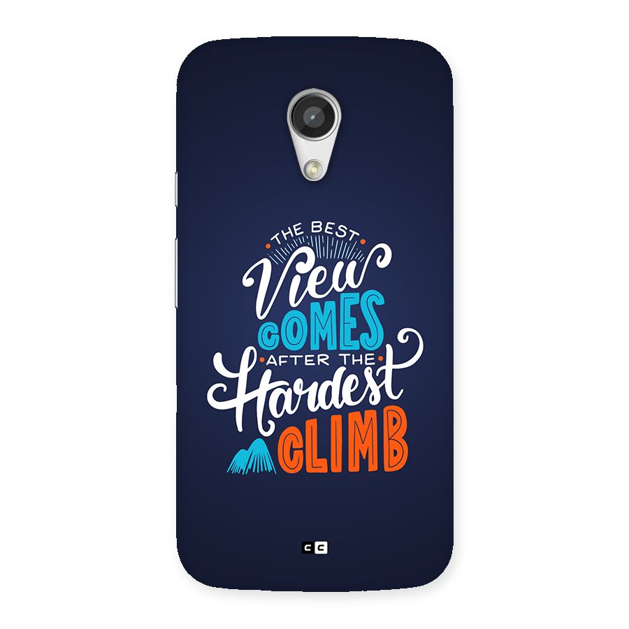 Hardest Climb Back Case for Moto G 2nd Gen