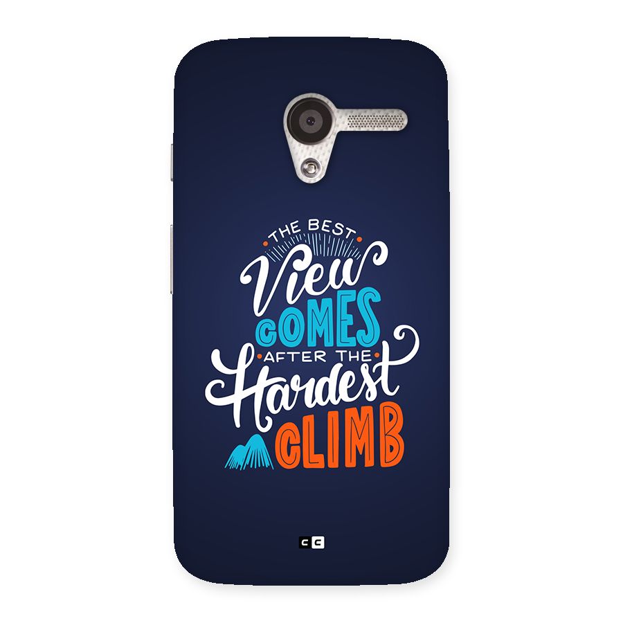 Hardest Climb Back Case for Moto X