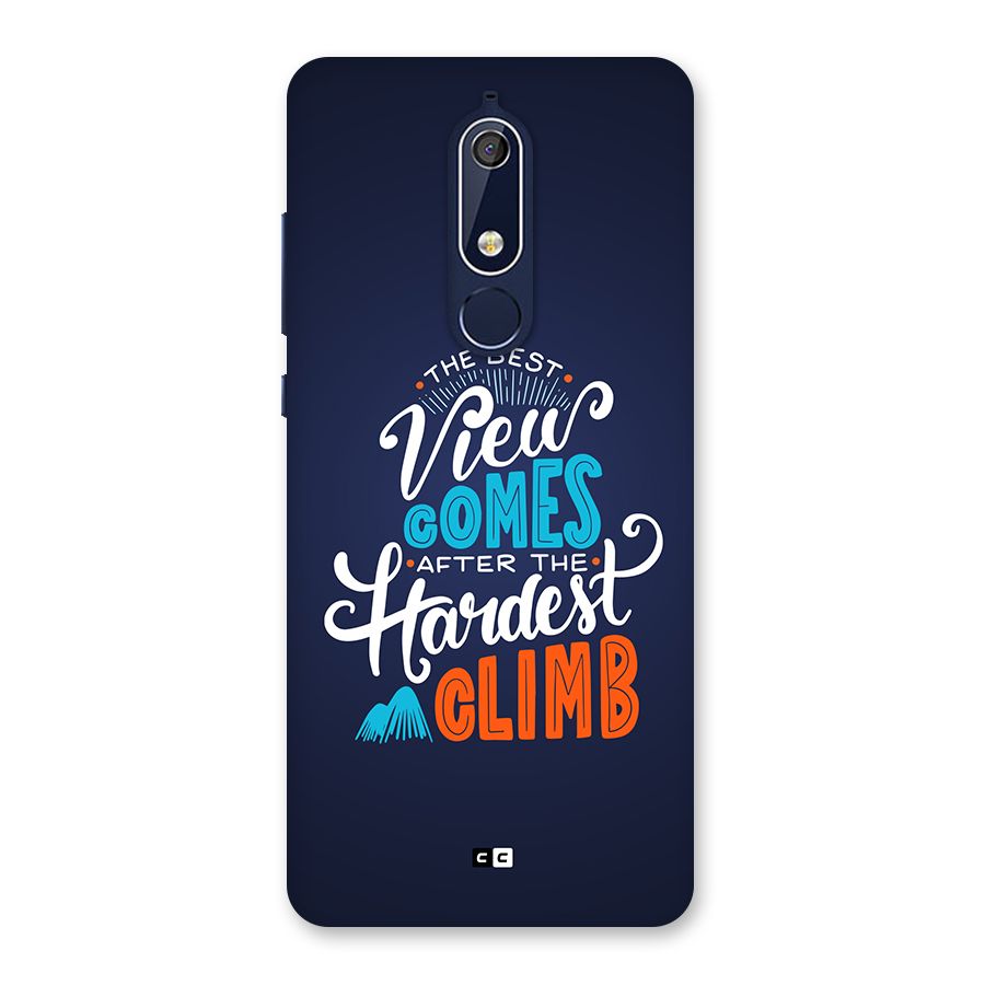 Hardest Climb Back Case for Nokia 5.1