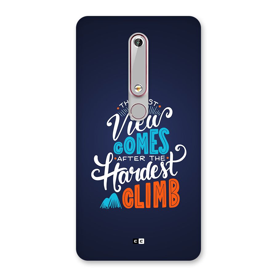 Hardest Climb Back Case for Nokia 6.1