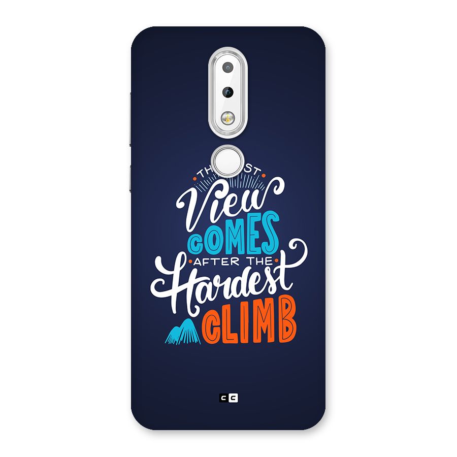 Hardest Climb Back Case for Nokia 6.1 Plus