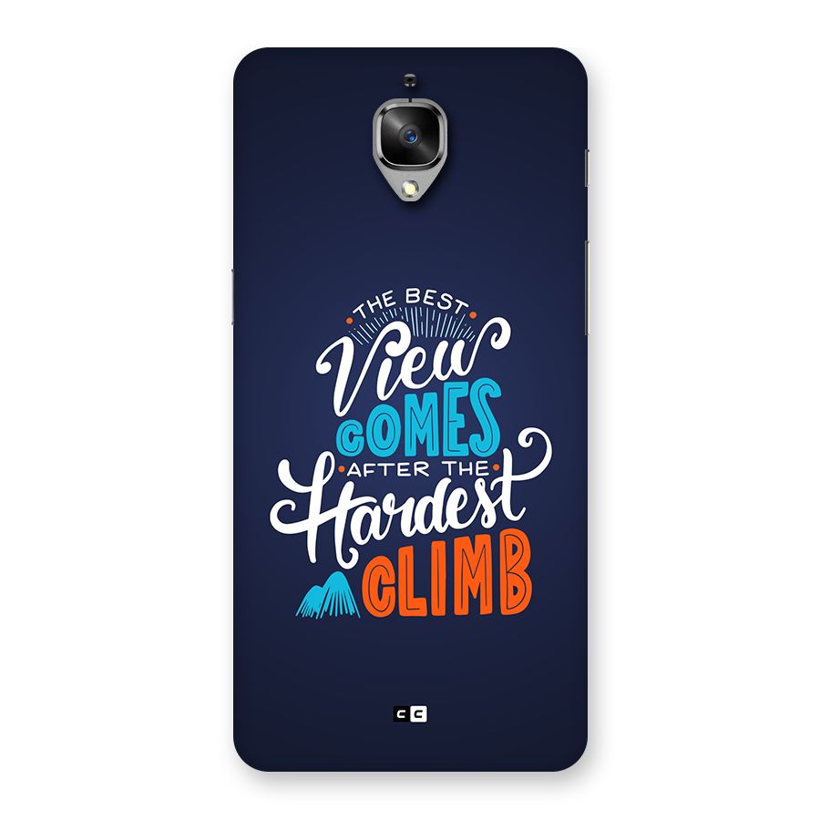 Hardest Climb Back Case for OnePlus 3T