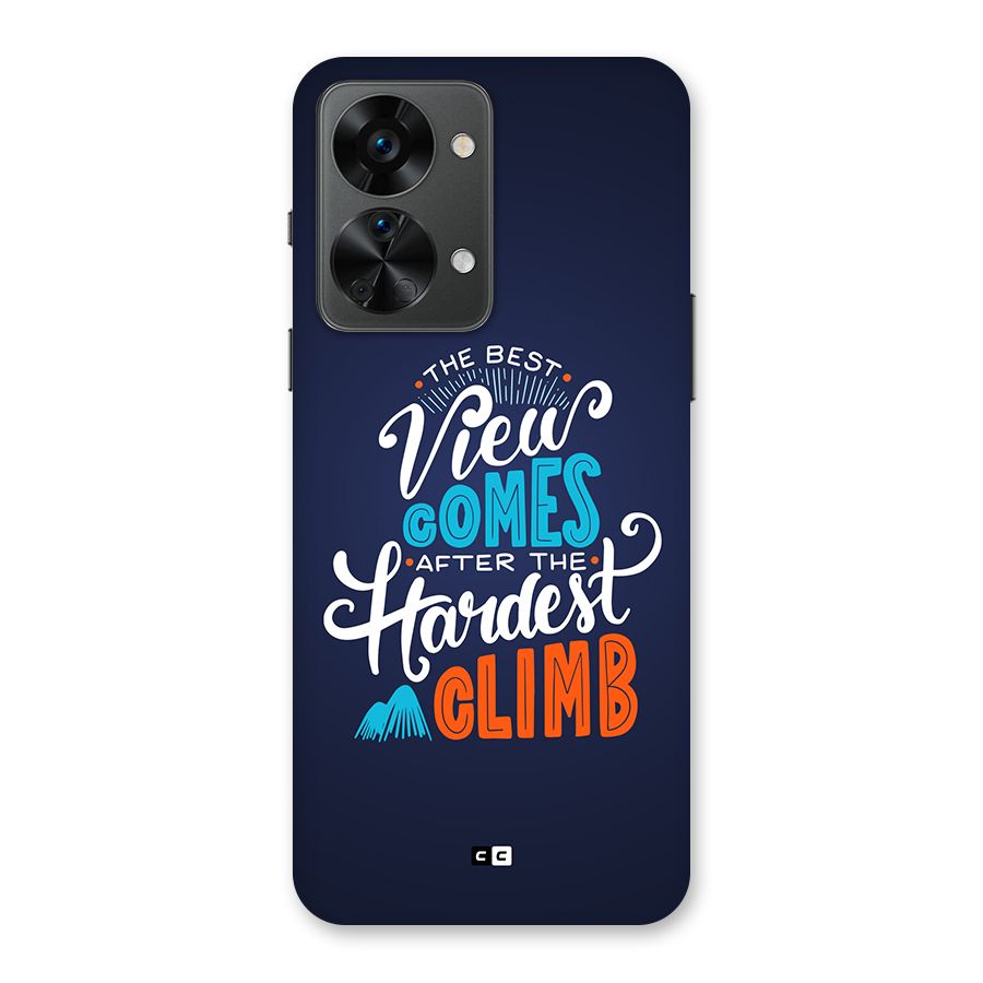 Hardest Climb Back Case for OnePlus Nord 2T