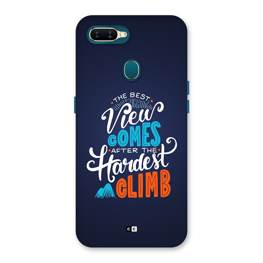 Hardest Climb Back Case for Oppo A12