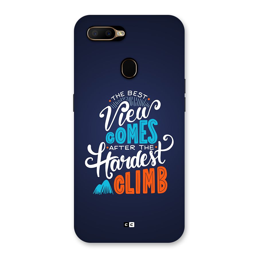 Hardest Climb Back Case for Oppo A5s