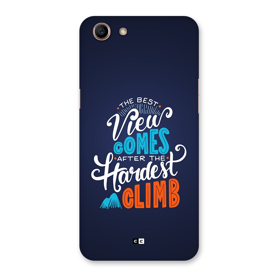 Hardest Climb Back Case for Oppo A83 (2018)