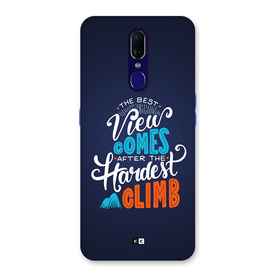 Hardest Climb Back Case for Oppo A9