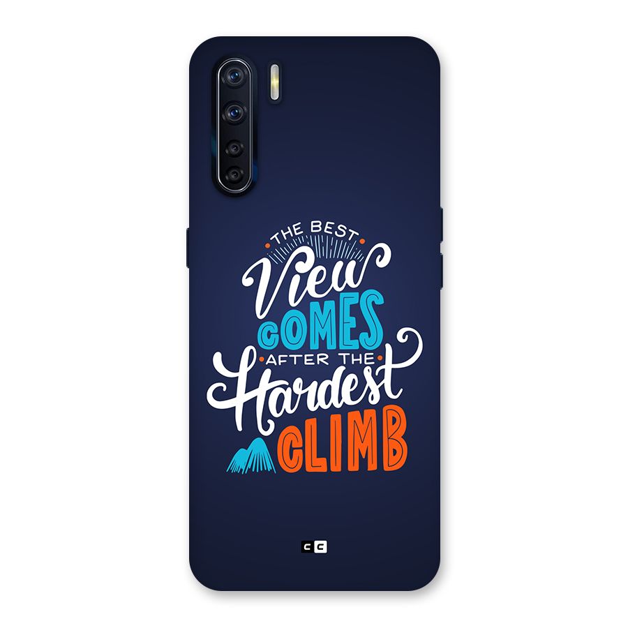 Hardest Climb Back Case for Oppo F15