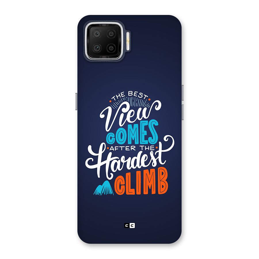 Hardest Climb Back Case for Oppo F17