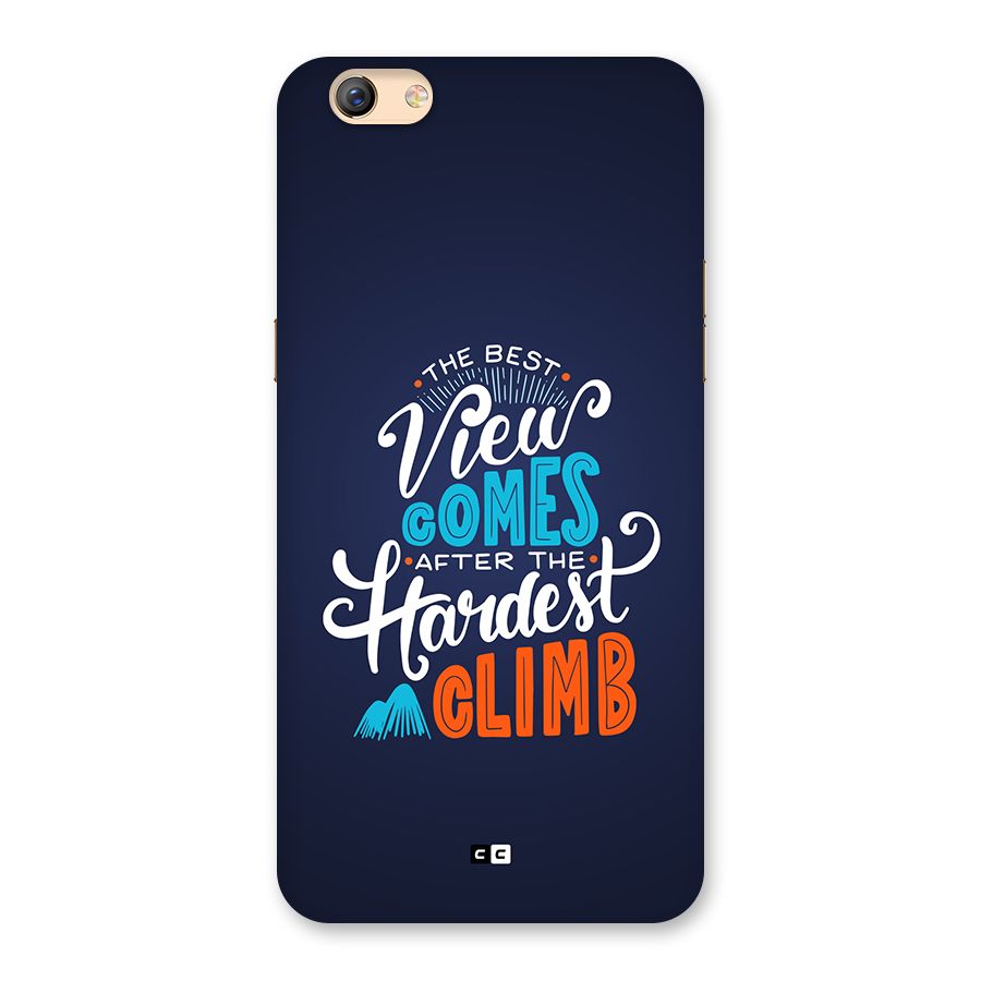 Hardest Climb Back Case for Oppo F3 Plus
