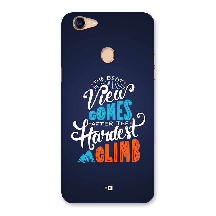 Hardest Climb Back Case for Oppo F5 Youth