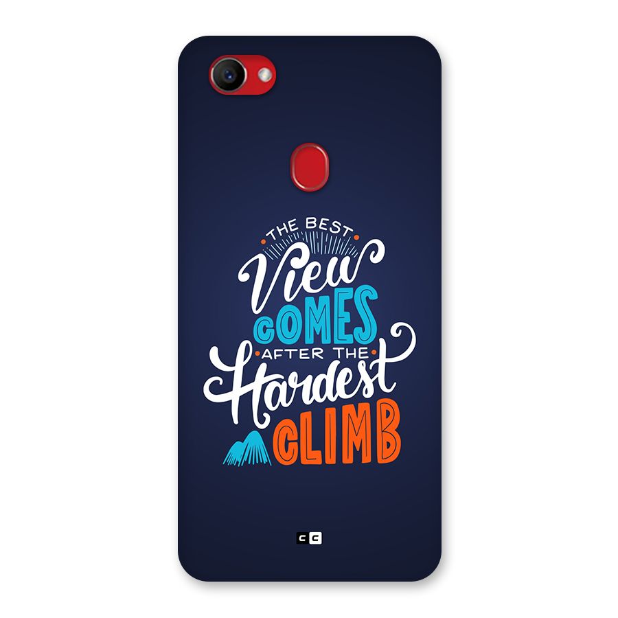 Hardest Climb Back Case for Oppo F7