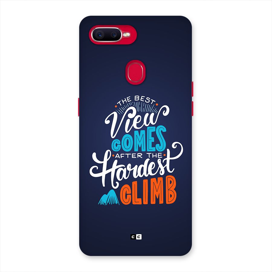 Hardest Climb Back Case for Oppo F9 Pro