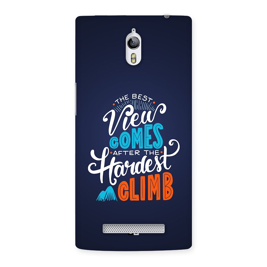 Hardest Climb Back Case for Oppo Find 7