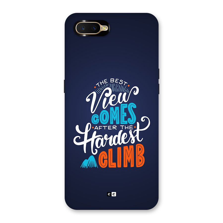 Hardest Climb Back Case for Oppo K1