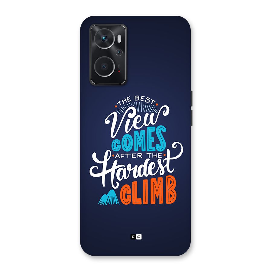 Hardest Climb Back Case for Oppo K10 4G