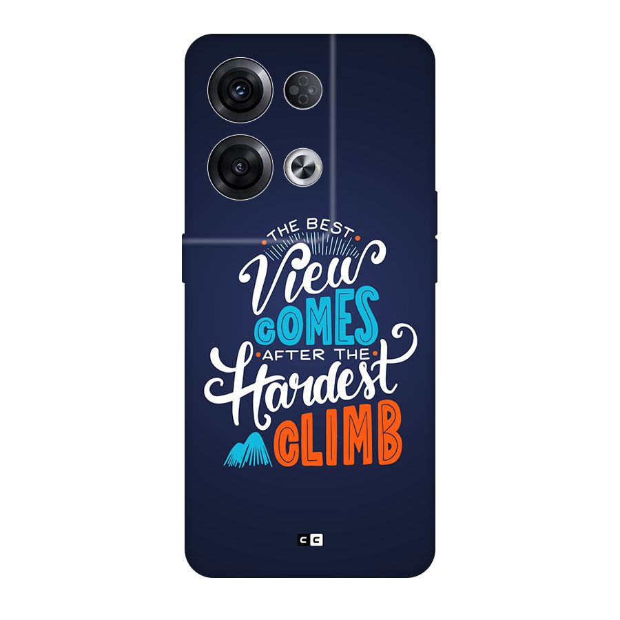 Hardest Climb Back Case for Oppo Reno8 Pro 5G