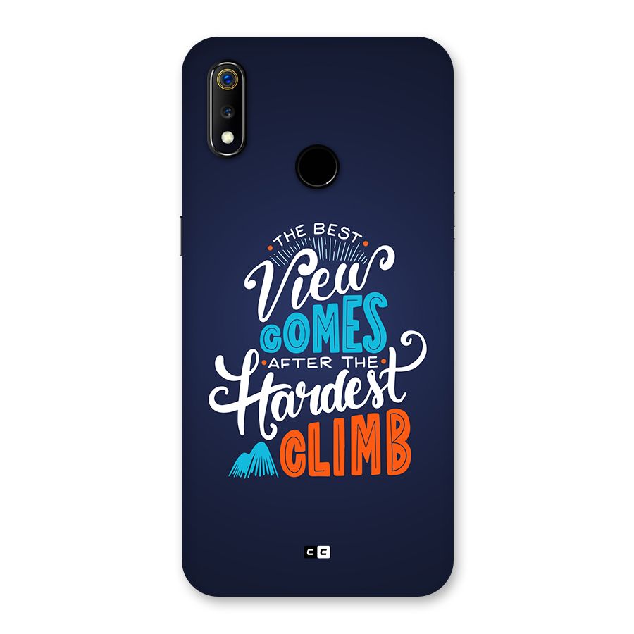 Hardest Climb Back Case for Realme 3