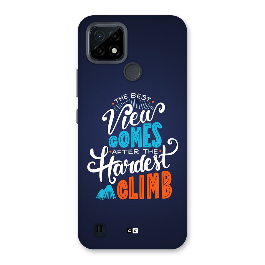 Hardest Climb Back Case for Realme C21