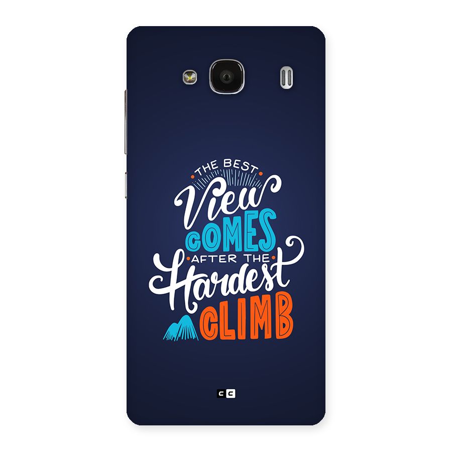 Hardest Climb Back Case for Redmi 2 Prime