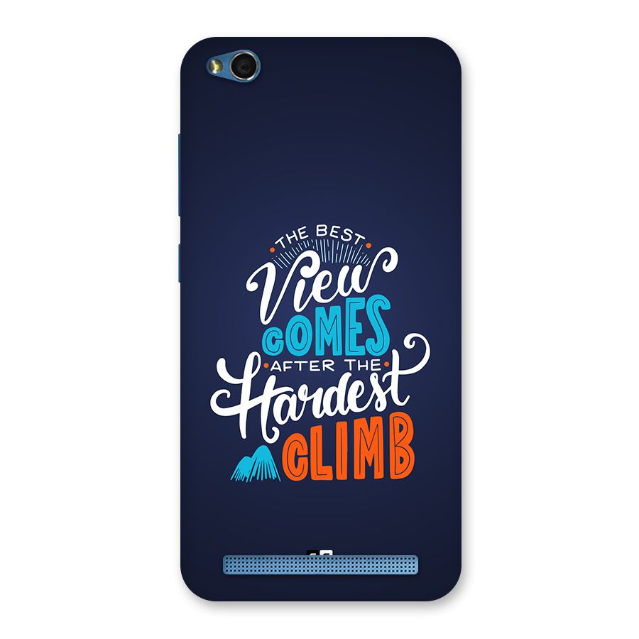 Hardest Climb Back Case for Redmi 5A