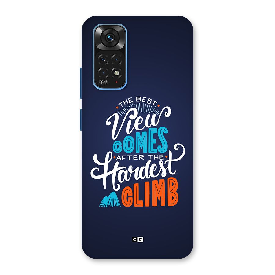 Hardest Climb Back Case for Redmi Note 11S
