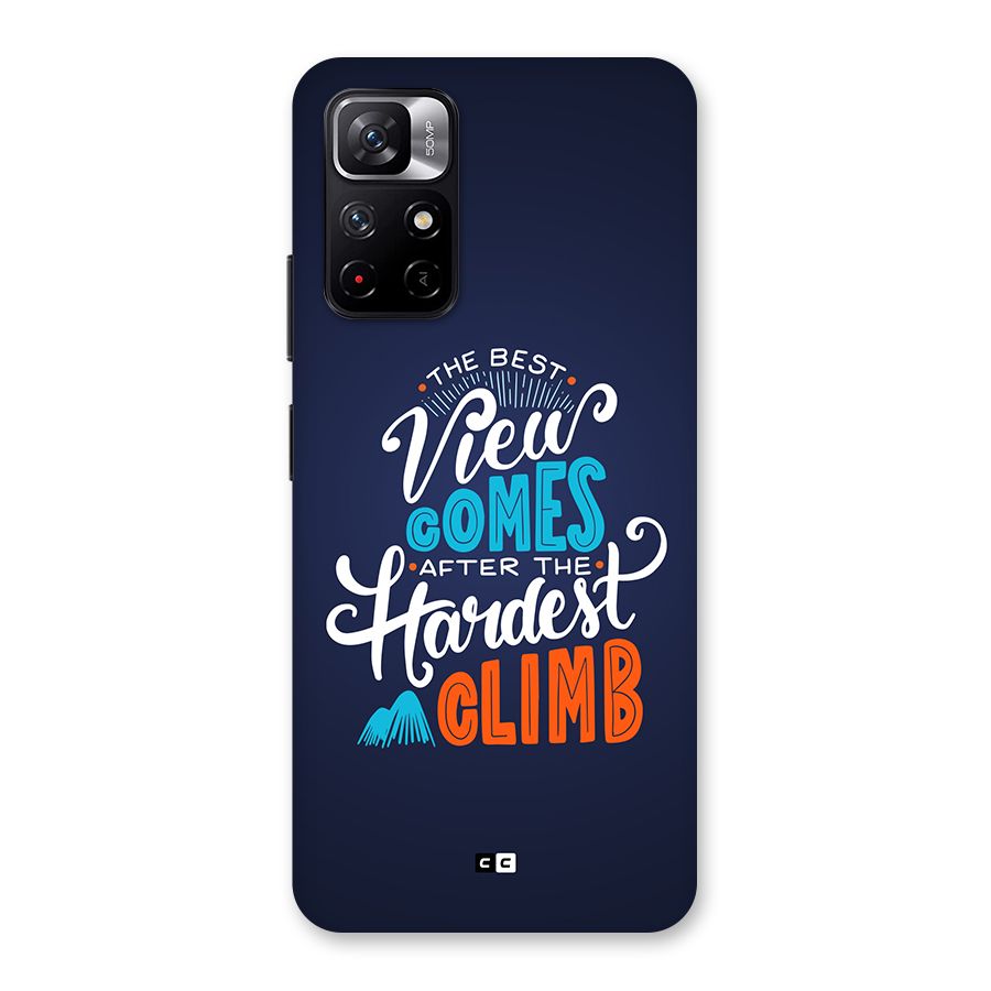 Hardest Climb Back Case for Redmi Note 11T 5G