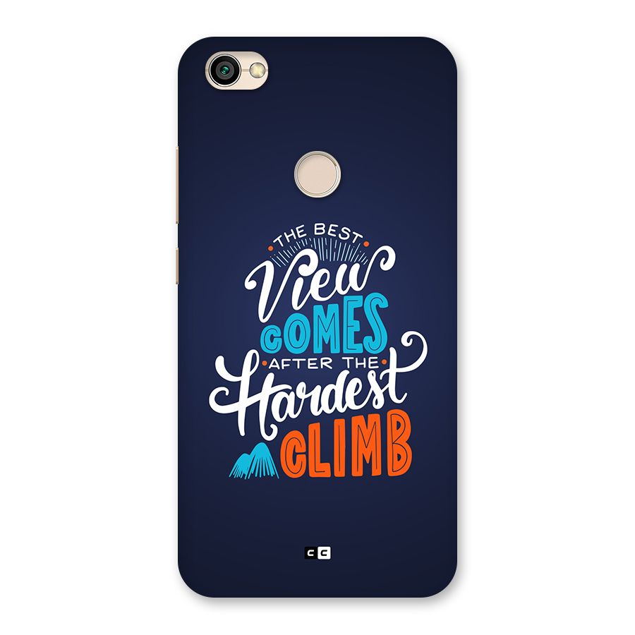 Hardest Climb Back Case for Redmi Y1 2017
