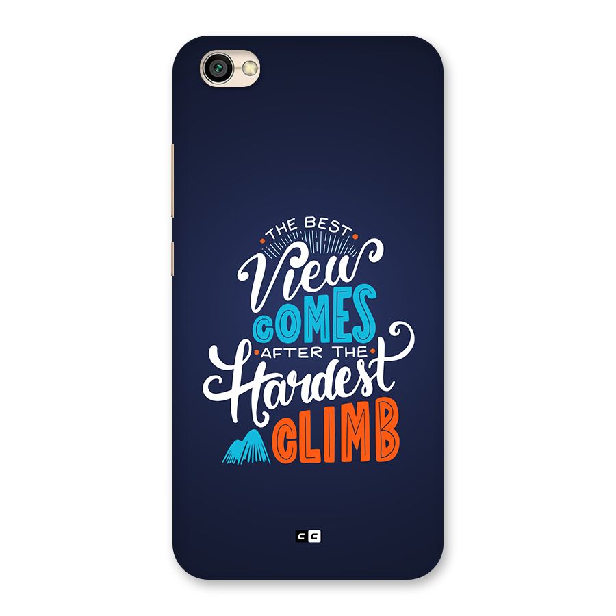 Hardest Climb Back Case for Redmi Y1 Lite