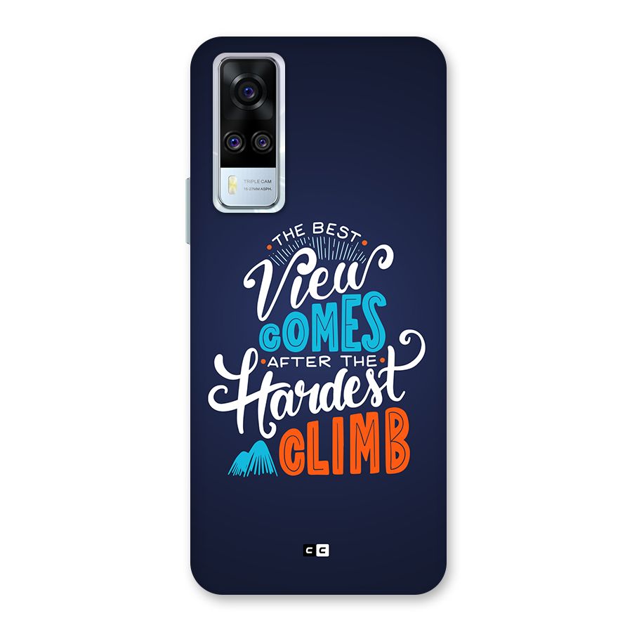 Hardest Climb Back Case for Vivo Y31