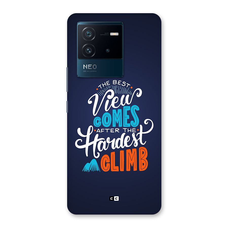 Hardest Climb Back Case for Vivo iQOO Neo 6 5G