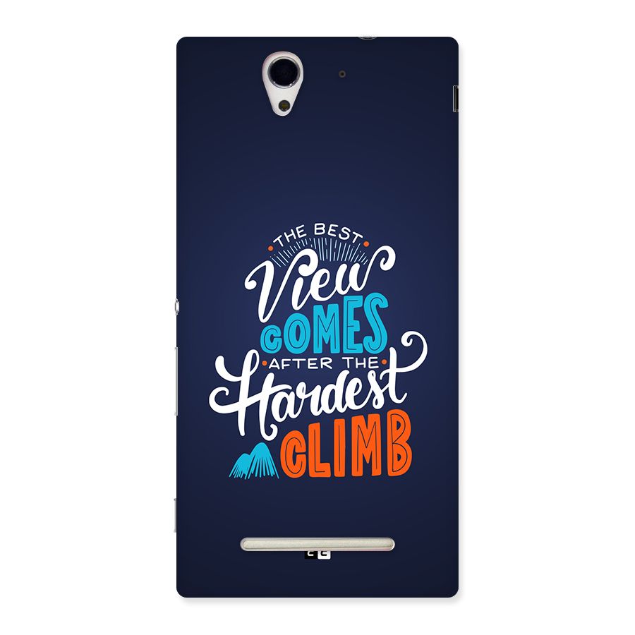 Hardest Climb Back Case for Xperia C3