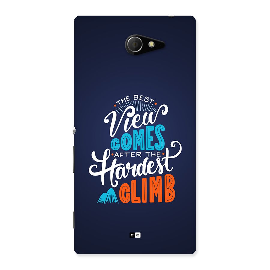Hardest Climb Back Case for Xperia M2