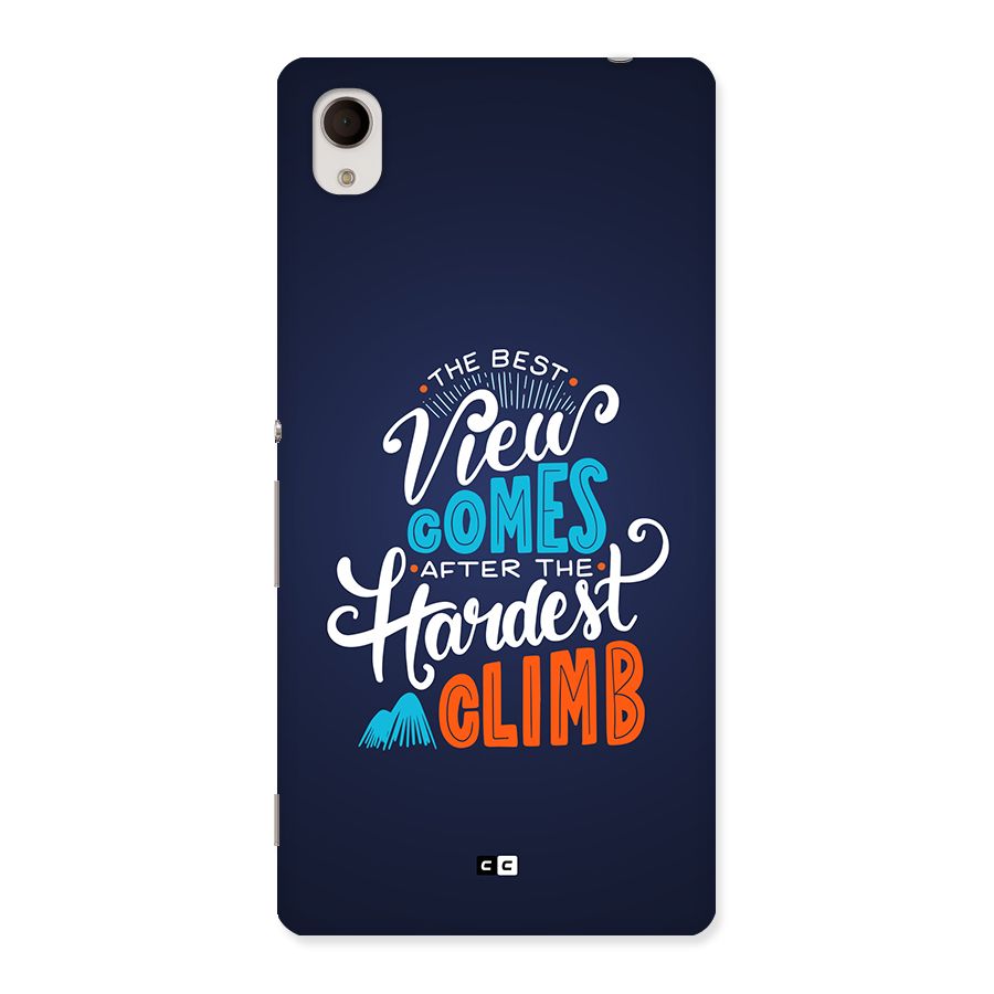 Hardest Climb Back Case for Xperia M4