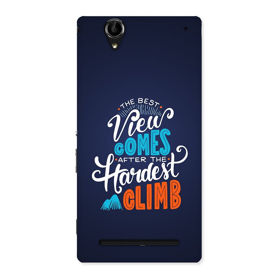 Hardest Climb Back Case for Xperia T2