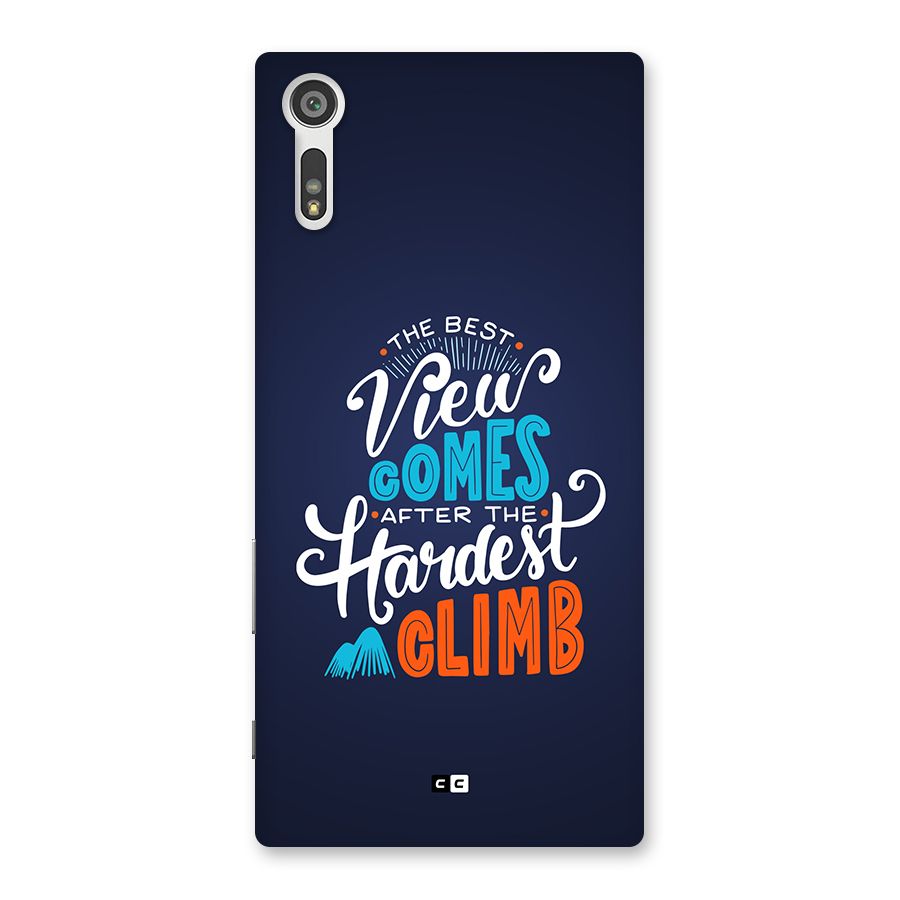 Hardest Climb Back Case for Xperia XZ