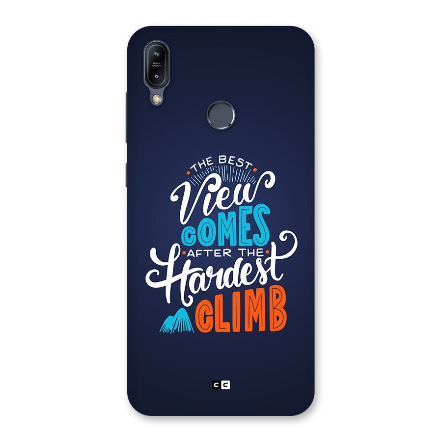 Hardest Climb Back Case for Zenfone Max M2