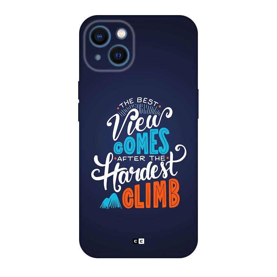Hardest Climb Back Case for iPhone 13