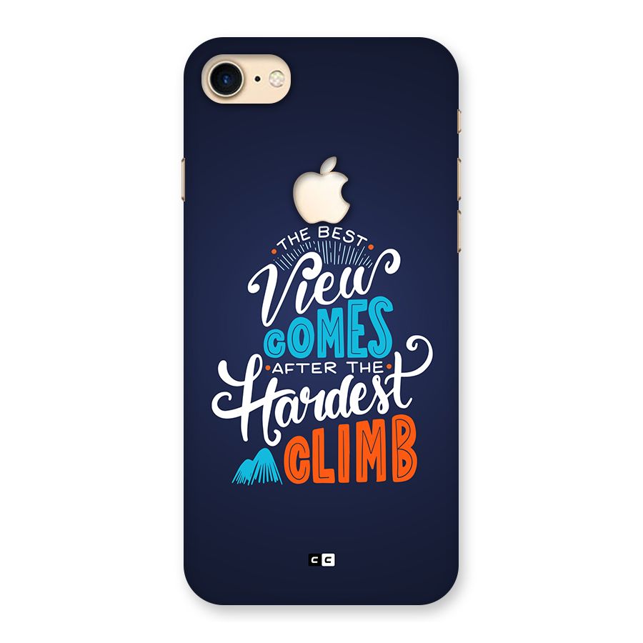 Hardest Climb Back Case for iPhone 7 Apple Cut
