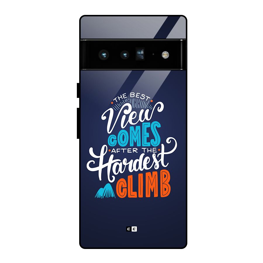 Hardest Climb Glass Back Case for Google Pixel 6 Pro