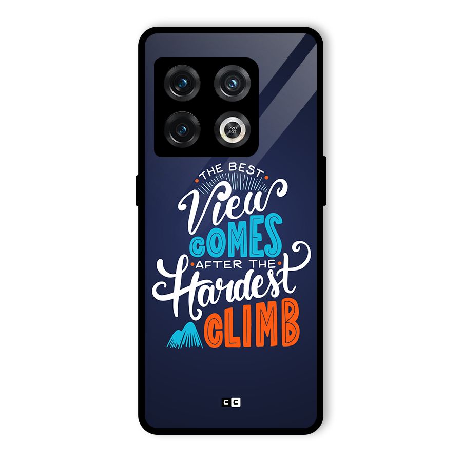 Hardest Climb Glass Back Case for OnePlus 10 Pro 5G